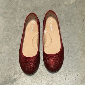 Cat &‎ Jack Dorothy Ruby Slippers Shoes Wizard of Oz Costume  size 4